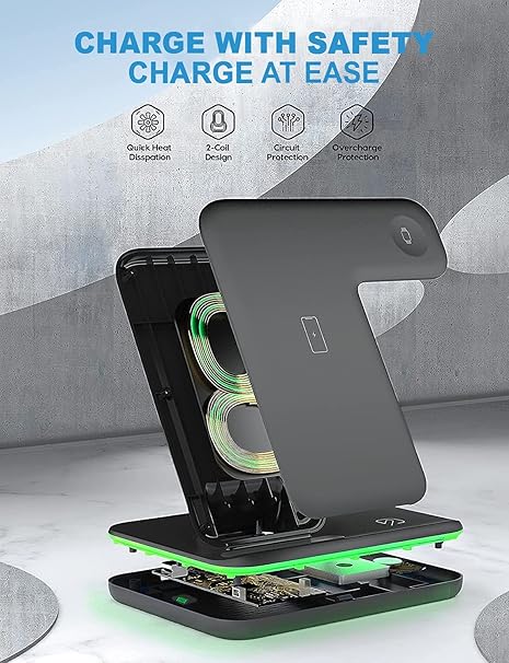 3-in-1 Wireless Charging Station